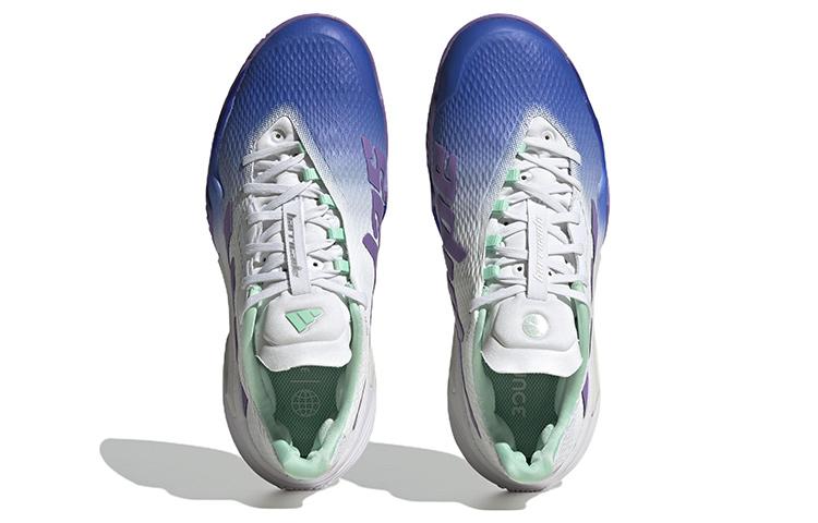 Adidas Barricade Tennis Shoes 'White Lucid Blue' Women's HP7417