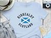 T-shirt Graphique Emblème Drapeau Kirkcaldy Écosse
