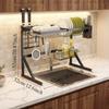 Kitchen Sink Storage Rack, Household Dish Draining Rack, Multifunctional Kitchenware & Knife Storage Rack