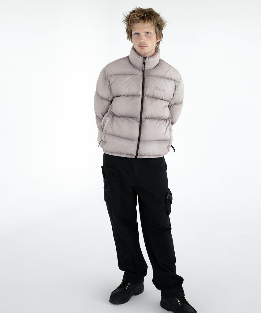 Thisisneverthat Pertex Overdyed T Down Jacket Stone