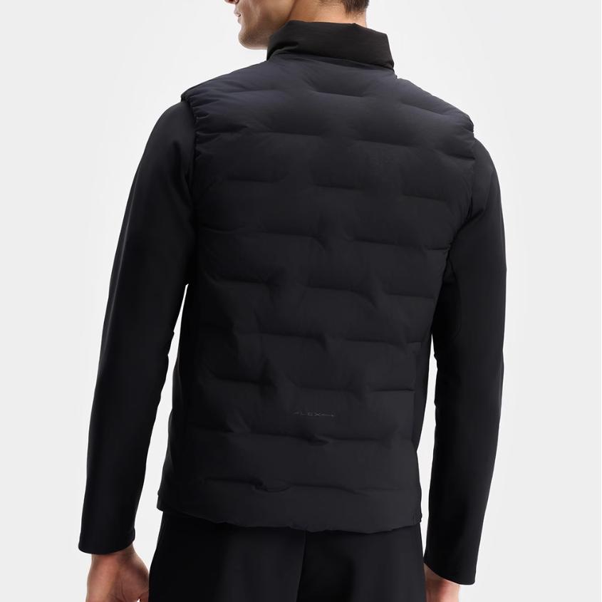 Men's Jacket FILA Fitness Down Jacket Men's Pitch Black