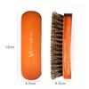 Soft Bristle Horsehair Brush for Leather Shoe Cleaning and Polishing