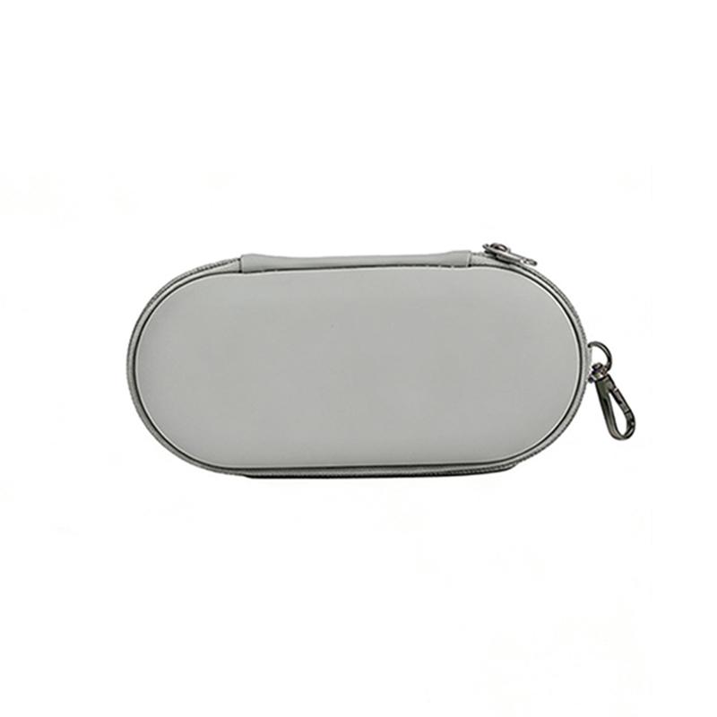 

Durable Hard Shell Double Glasses Case Portable Simple Dual Sunglasses Cases Double Eyeglass Storage Box For Women Men сірий колір