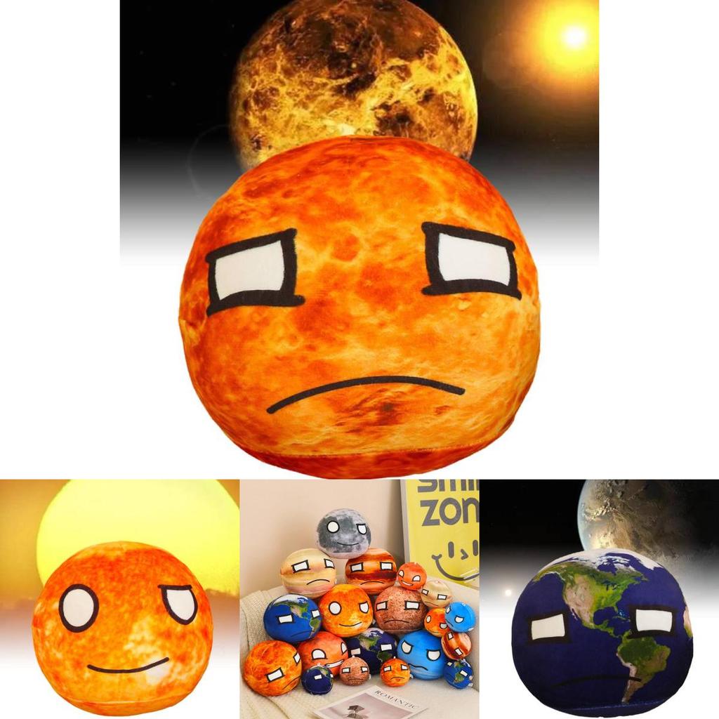 Adorable Plush Solar System Planet Keychain With Nine Unique Celestial Bodies For Kids And Adults