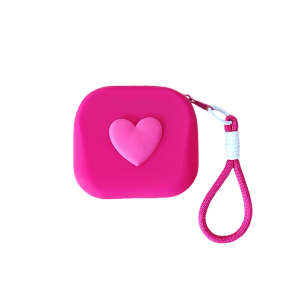 Waterproof Square StorageBag Silicone Earphone Organizer Coin Purse Wireless Earphones