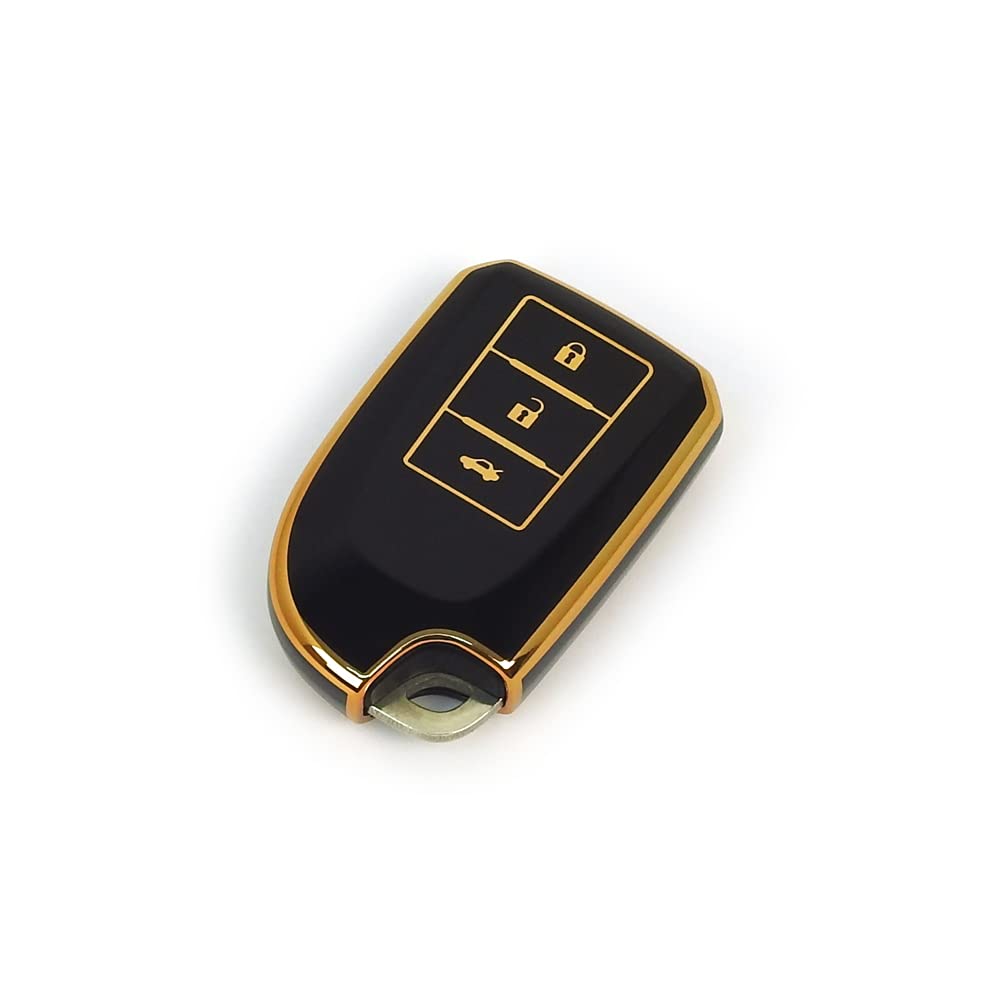 

Чехол для ключа TOYOTA для Hiace Porte Spade Smart Key 3 кнопки (Черное золото) Free