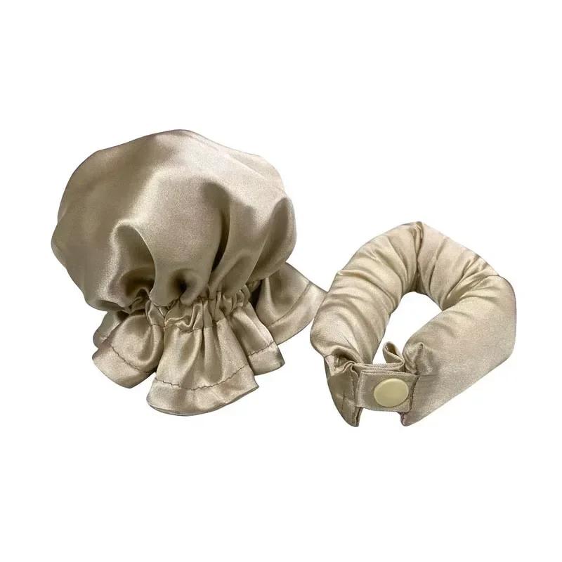 Hair Curler Heatless Silk like Material Soft Damage free Easy Use Long - lasting Curls Overnight Styling Lazy Hair Styling Tools