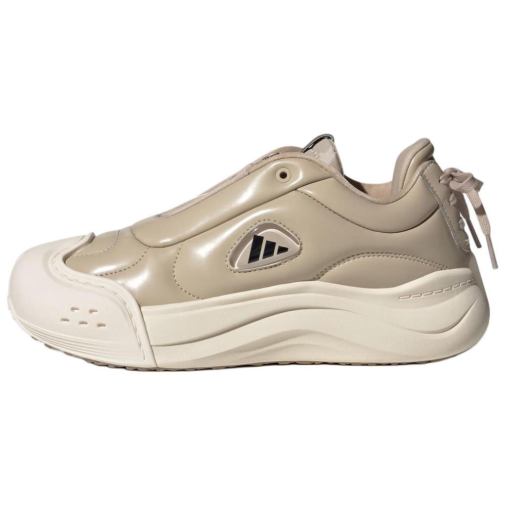 Adidas Maxxcourt Fos Q4 Comfortable Non-Slip Durable Low-Top Casual Shoes Women Sneaker Brown White JR1329