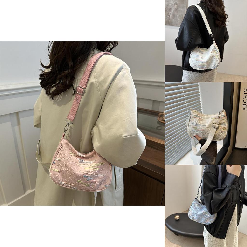 Chic Canvas Crossbody Shoulder Bag For Women Stylish Fall Fashion With Large Capacity