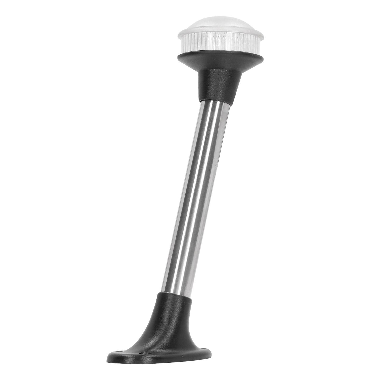 

Anchor Light White LED Marine Navigation 360 Degree All Round 2NM Visible IP65 Waterproof for Boat Yacht 9in 3W 12 24V