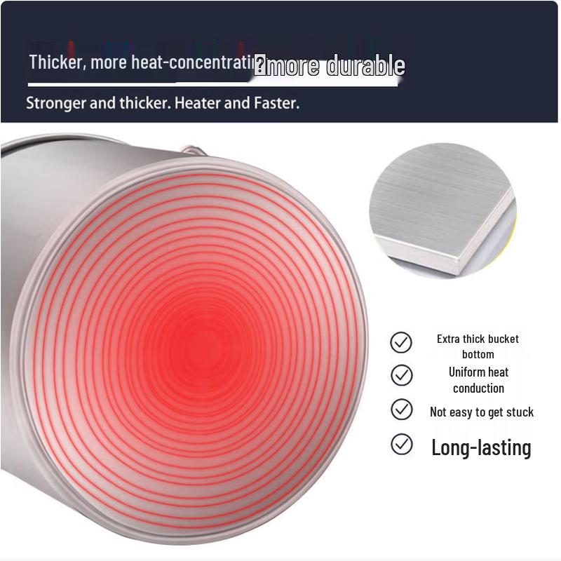 SIFAR Komercyjny Głęboki Garnek Ze Stali Nierdzewnej Klasy Spożywczej z Pokrywką