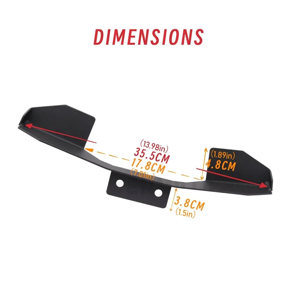 Motorcycle License Plate Frame Holder Tail Rear Light Bracket Mount for Honda Click125 Click150 Motorcycle Parts