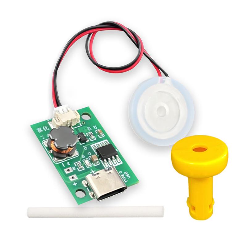 DC 5V Switchable Four Spray Humidifier Module Atomization Control Board DIY Ultrasonic Atomizer TYPE - C Interface