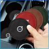 PU Leather Slot Non-slip Coaster Mat Car Cup Holder Pad For Volvo 240 C70 S40 S50 S60 S70 S80 S90 V40 V50 V60 V90 XC40 XC60 XC90 Vnl Truck