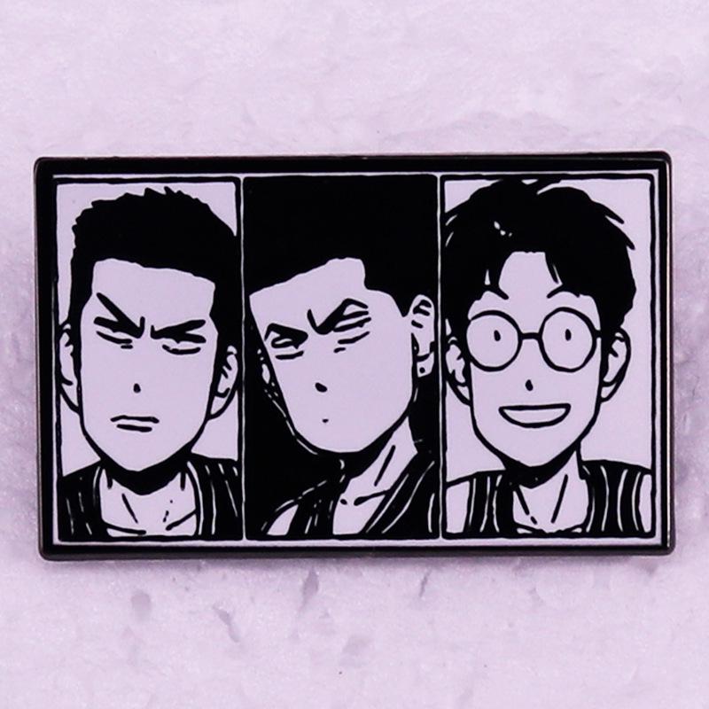 Slam Dunk Anime Pin Badge