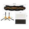 For Conga M50 / M50 For X-Treme Robotic Vacuum Cleaner Main Brush, 6 Side Brushes, And 4 Filters Set