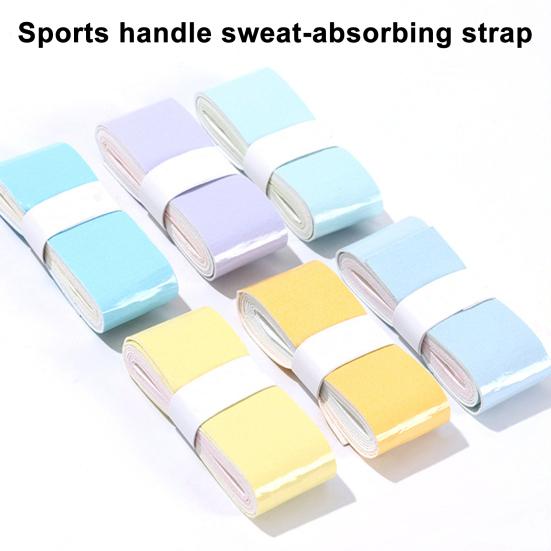Tennis Racket Grip Tape Precut Dry Feel Tennis Overgrip Tape Anti-slip Racquet Wrap for Tennis Pickleball Badminton Handles