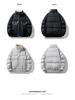 MLB & NY Co-Branded 2025 Winter Men's Down Jacket with Lamb's Wool Patchwork