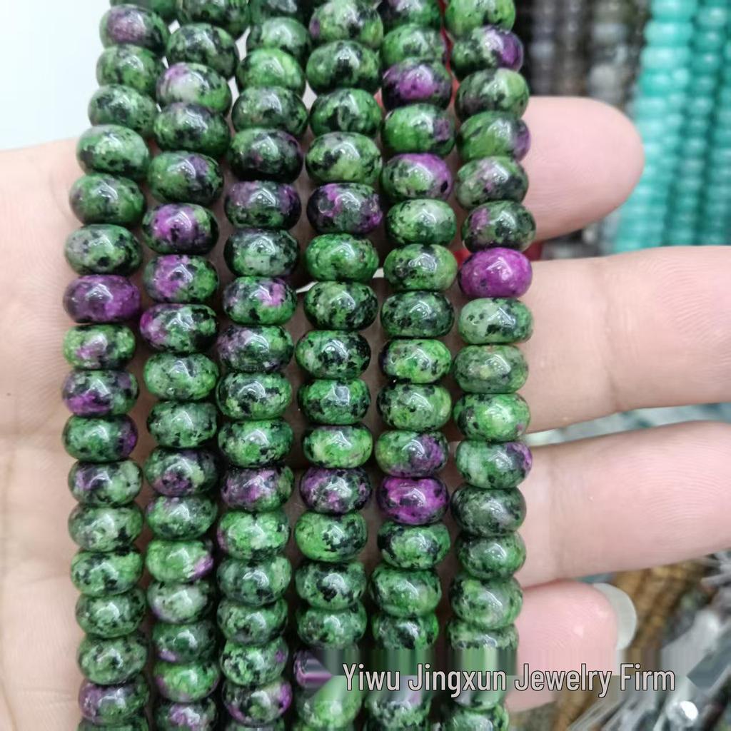 100 Natural Stone 5x8mm Abacus Beads for Jewelry Making – Bracelets & Necklaces