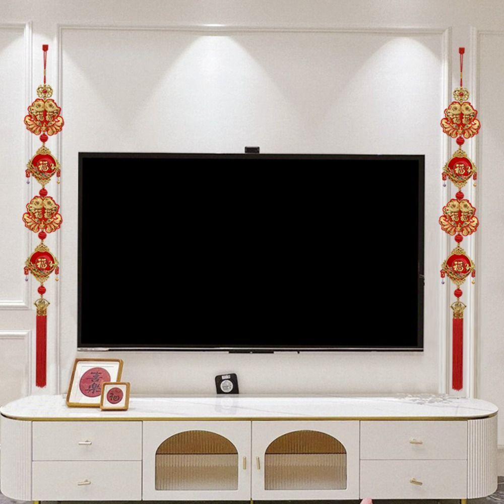 Reusable Spring Festival Decoration Pendant Traditional Chinese Knot Hanging  Living Room