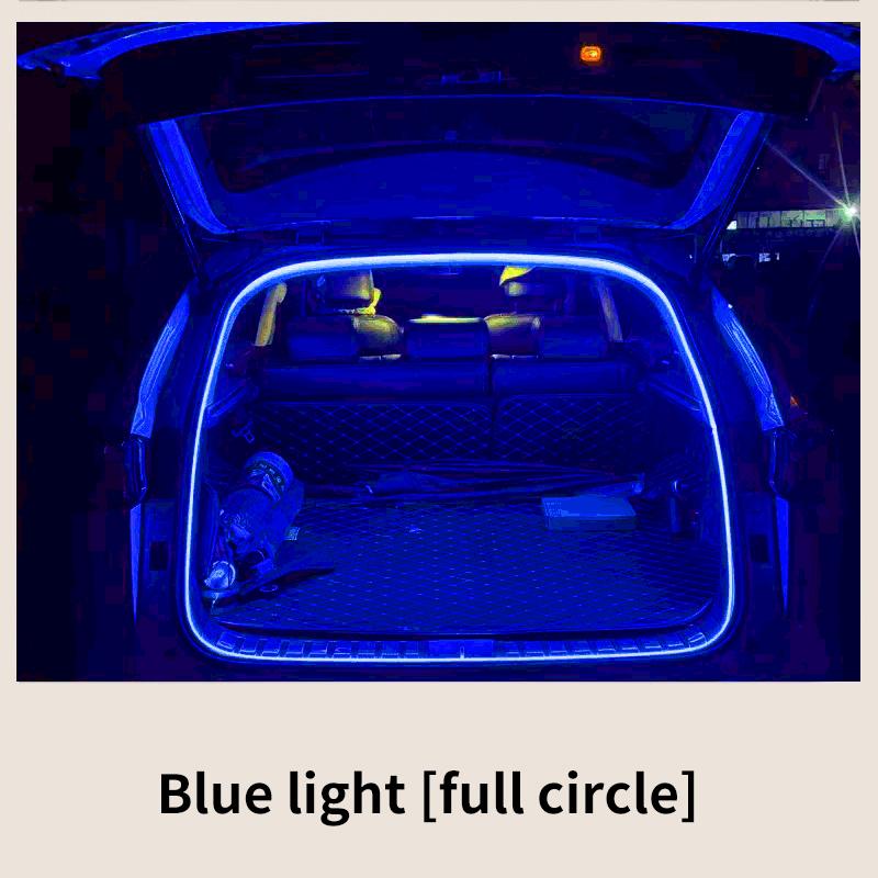 Car Trunk Led Light Strip Waterproof PVC Flexible Ambient Light Strip Automatic On/Off Hidden Installation Universal for suv/mpv