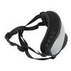 Dog Goggles Anti UV Strong Impact Resistance Adjustable Elastic Large Breed Dog Goggles Pet Sunglasses Silver Eyeglass