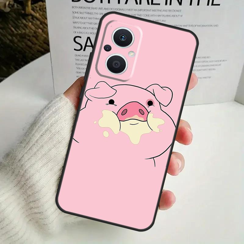 Cartoon Pig Phone Case For OPPO Reno 14F 12F 12 11 13 F 10 Pro 8T 7 8 Lite OPPO Find X9 X8 X6 X5 Pro Cover