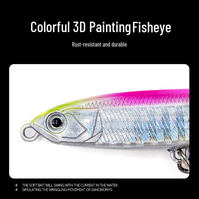 Sinking Pencil Lure: 2nd Gen Flying Ghost for Asp, Bass, Perch