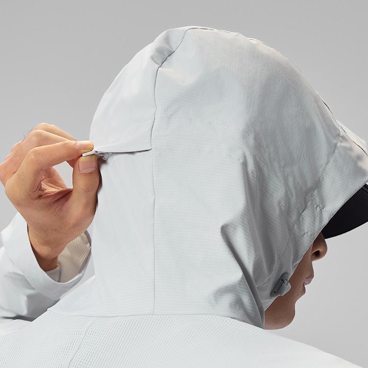 Saucony Urban Commuting Series Woven Fashion Zip Long Sleeve Jacket Unisex Jacket High-Gray SA2259WJ01C-GR065