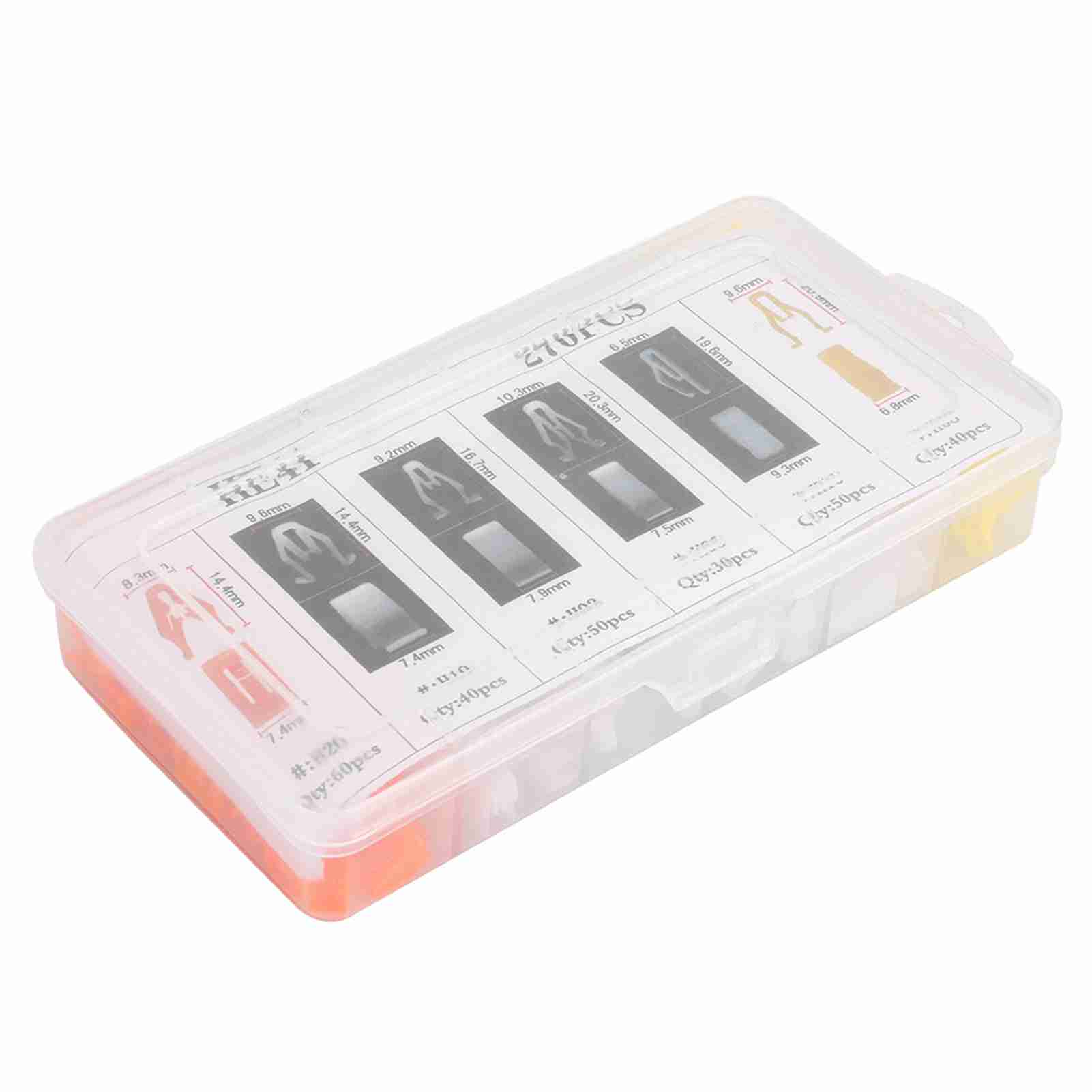 

270Pcs Car Console Dashboard Panel Trim Clips Rivets Buckle Fastener Kit Universal