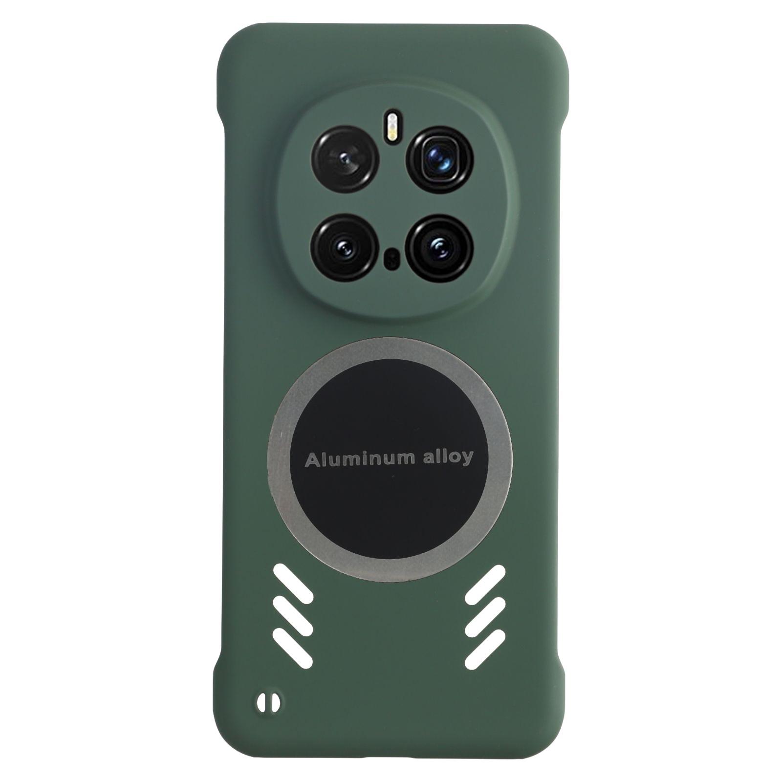 

For Honor Magic7 Pro 5G Case Hard PC Frameless Heat Dissipation Phone Cover Green