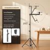 2026 Multi-functional Phone Holder Floor Tripod for Live Streaming and Outdoor Top-down Shooting