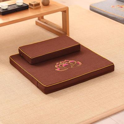 Thickened Meditation & Prostration Zafu Cushion: Removable, Washable Kneeling Mat