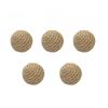 10pcs Solid Colored Sisal Ball Cat Teasing Toy Ball Self Hi  Grinding Teeth Durable Cat Teasing Stick Cat Making Sound Bell Ball