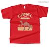 Unisexs Cotton Camel Legends Graphic T Shirt Street Casual Style Tee for Unisex and Women