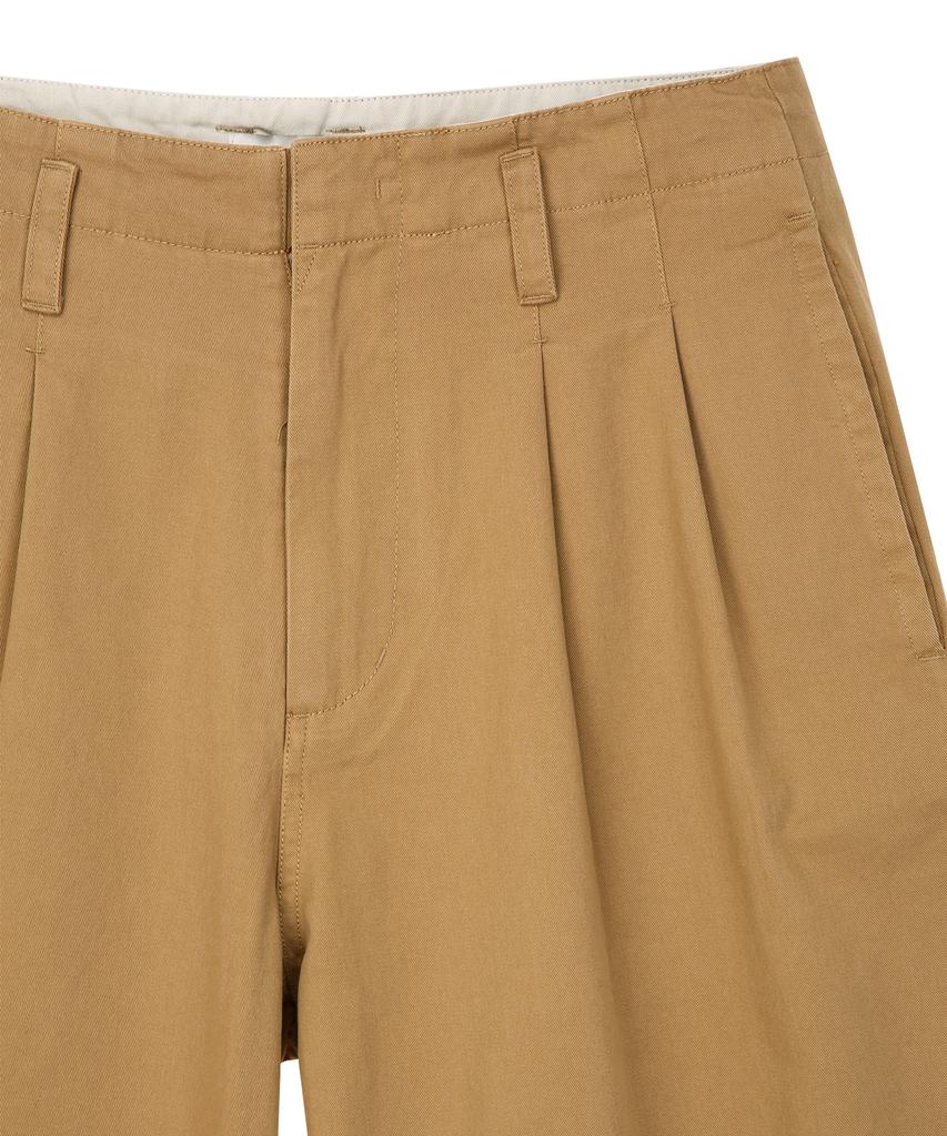 IL CORSO Nouki Double-Pleat Chino Pants Beige Iepa5F007I2