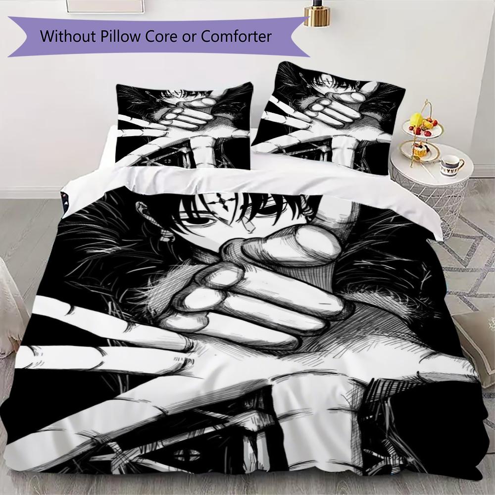 

Hunter Hunter Pattern Bedding uilt Set uilt Cover Pillowcase Home Decoration Birthday Gift (1 * duvet cover + 2 * pillowcase without core) 135x200cm