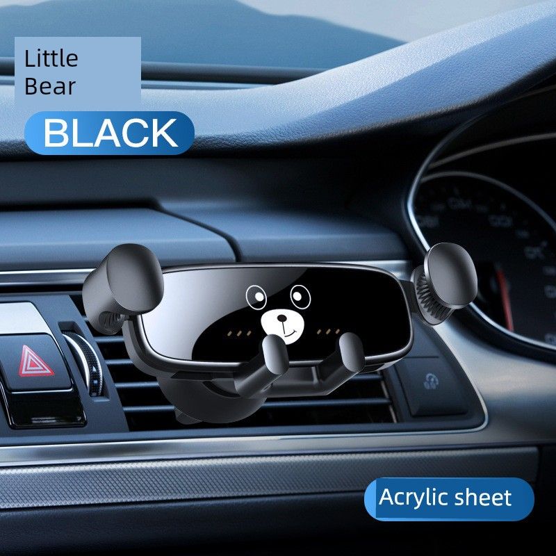 2023 New Car Phone Holder, Trendy Cartoon Design for Men and Women, Air Vent Car Mount, Car Interior Accessories