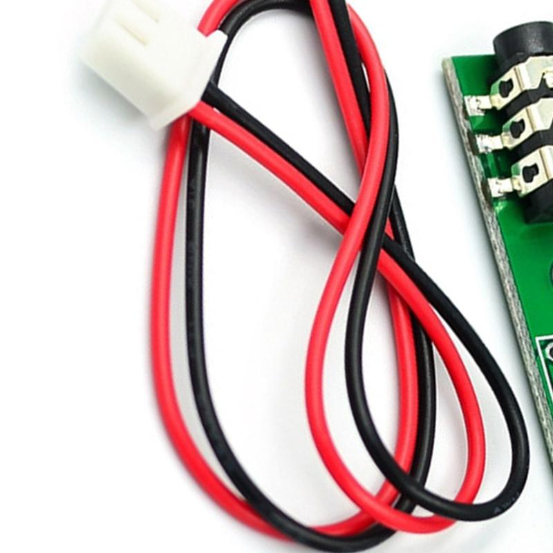 High Sensitivity Audios Amplification Board Microphone Amplifier Module Customizable Gains Adjustment 3.5mm Output 2.6-10V