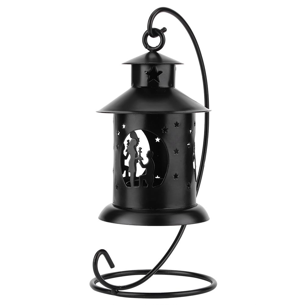 Lover Decor Hollow Out Candlestick Hanging Candle Holder Household Decoration Ornament
