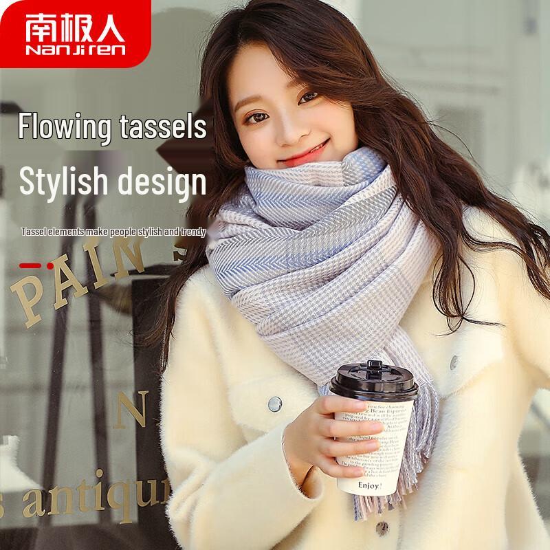 Nanjiren Damen Warmer Herbst/Winter Schal