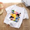 Anime Dragons Ball Children TShirts Cartoon Son Goku Short Sleeves Top Girl Boy Summer Crew Neck Tee Shirts Casual Kids Clothes