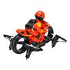 2.4G RC Flying Motorcycle, Land and Air Dual Mode Headless Remote Control Motorbike with LED Lights, 360 Degrees  Flip,
