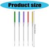 5Pcs Sewing Machine Needle Colorful Stainless Steel Needle Regular Point Machine Needle for Sewing Machine Accessories
