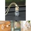 8ml Glass Perfume Bottle With Chinese Traditional Style Car Decoration Pendant