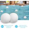 4 Pack Reusable Scum Balls for Spas Hot Tub,Washable Oil Absorbing Sponge Ball for Swimming Pools,Hot Tub, and Spas,Bathtubs Spa