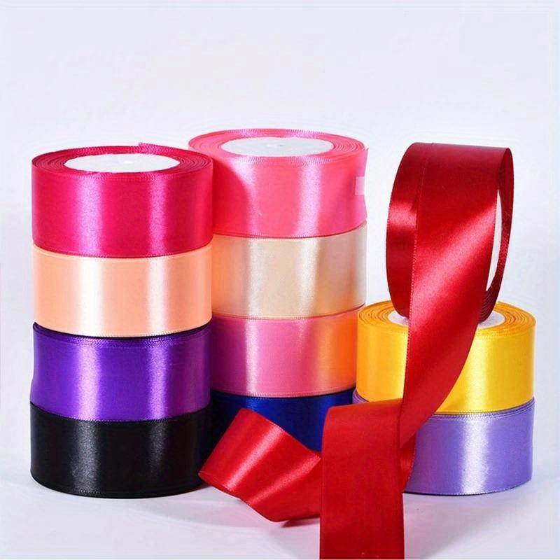 Ribbon Roll Satin Ribbon Wholesale Fabric Tape for Crafts Gift Satin Ribbon for Bows Artificial DIY Apparel for Sewing