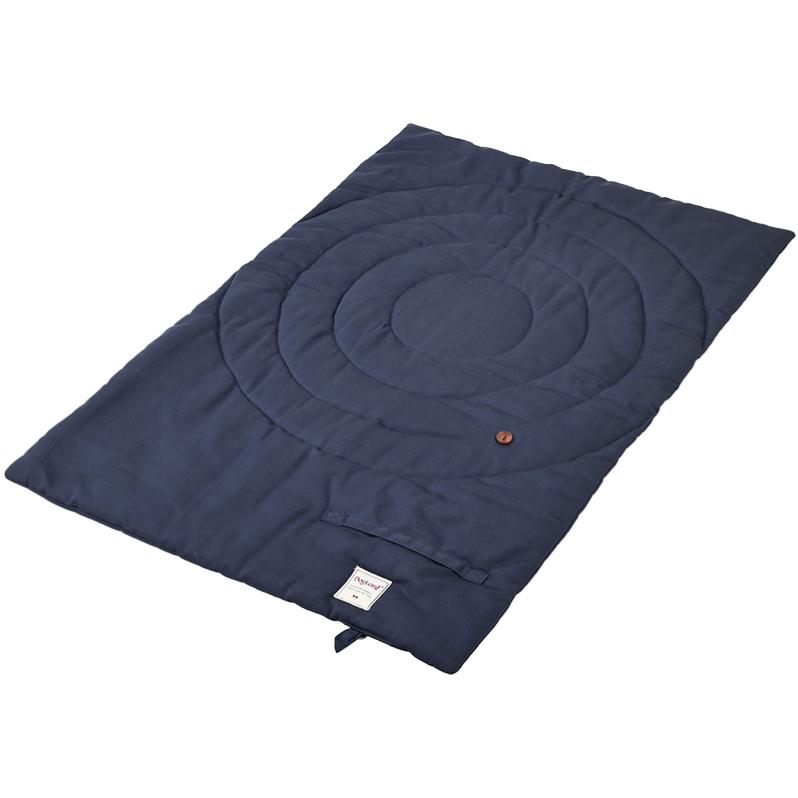 Foldable Dog Blanket Light Easy to Clean Dog Cage Pad Floor Mat Sleeping Bed for Indoor Outdoor Camping