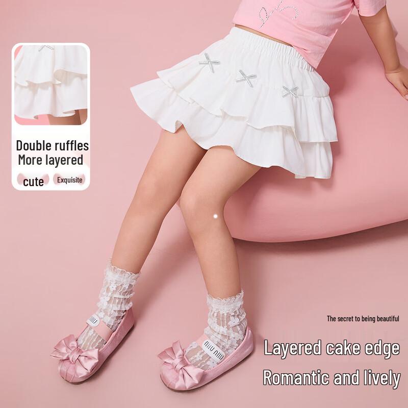 ASK JUNIOR Girls' Summer Tiered Skirt