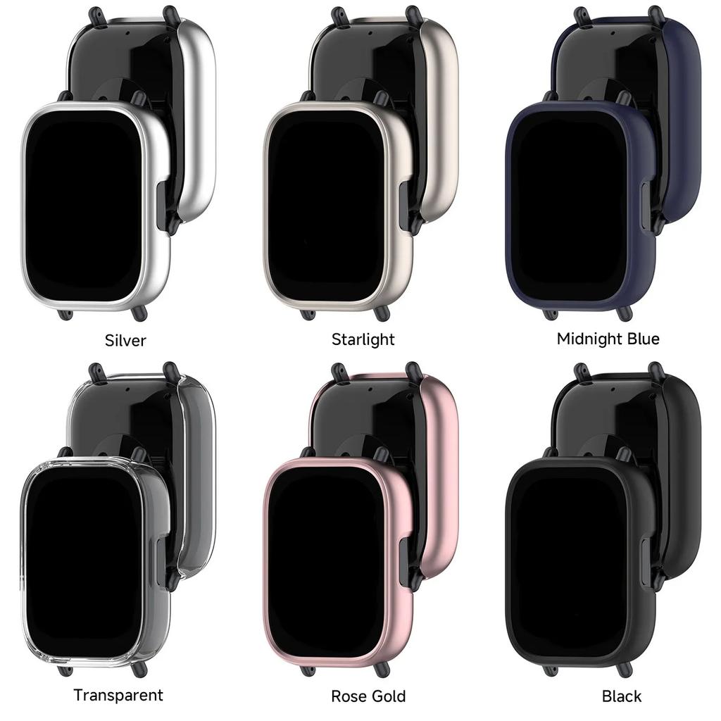 PC Case for Xiaomi Redmi Watch 5 Active Matte Cover Protective Hollow Bumper Shell for Redmi Watch 5 Lite Smartwatch Accessories